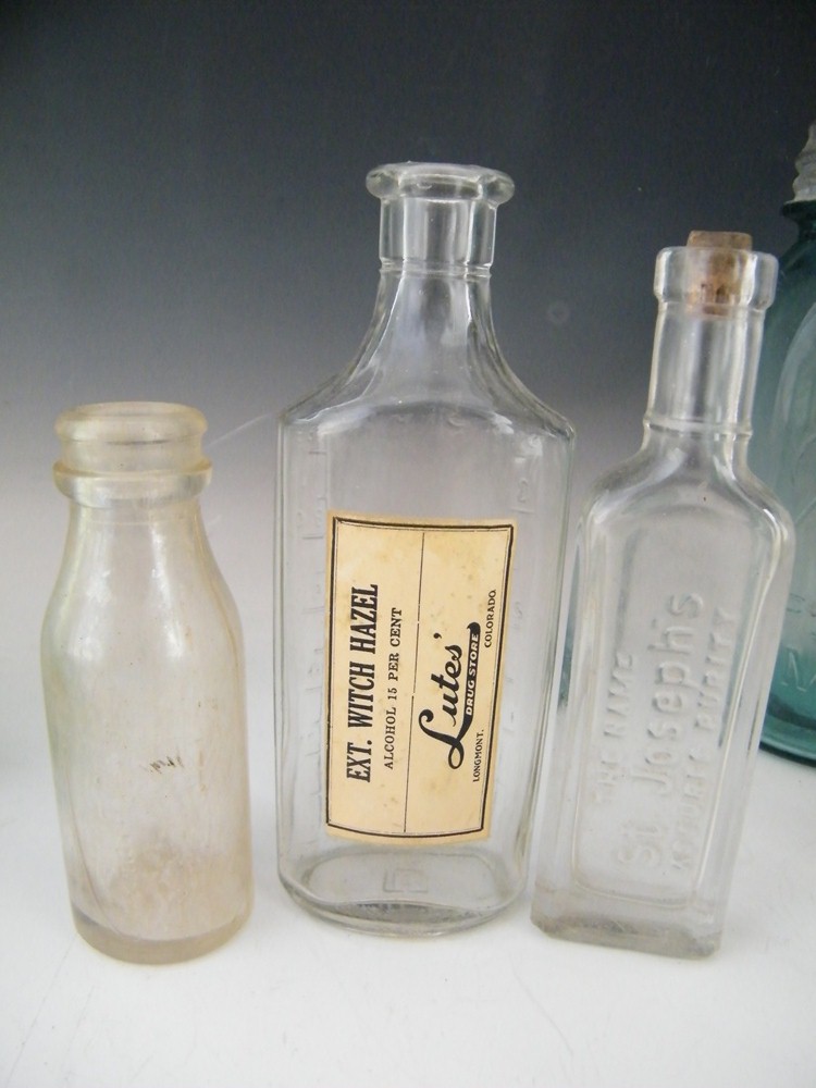 Vintage Bottle Collection