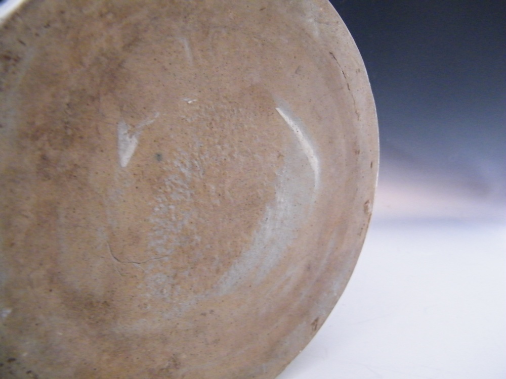 Vintage Brownware Whiskey Jug