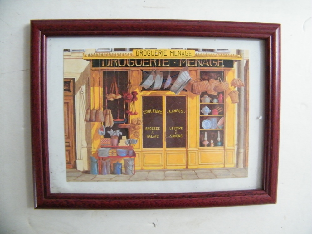 Decorative Landscape Prints, Vintage Postcard