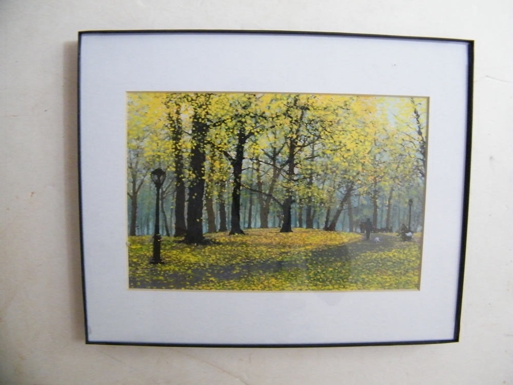 Decorative Landscape Prints, Vintage Postcard