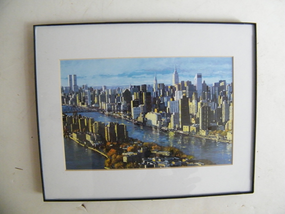 Decorative Landscape Prints, Vintage Postcard