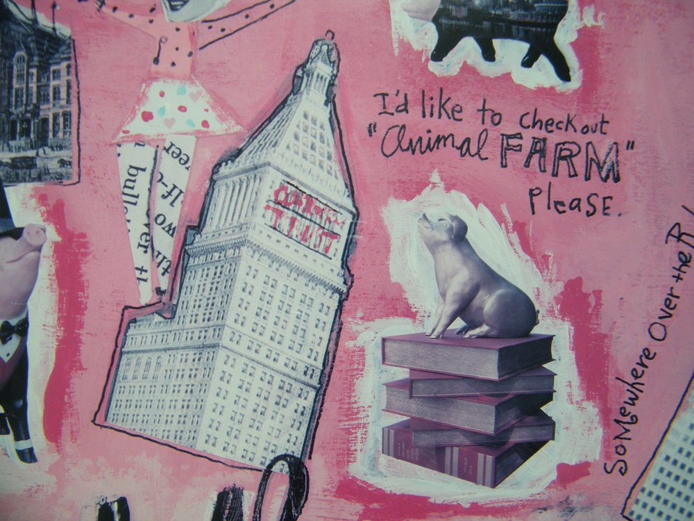 Framed Cincinnati 'Big Pig Gig' Poster