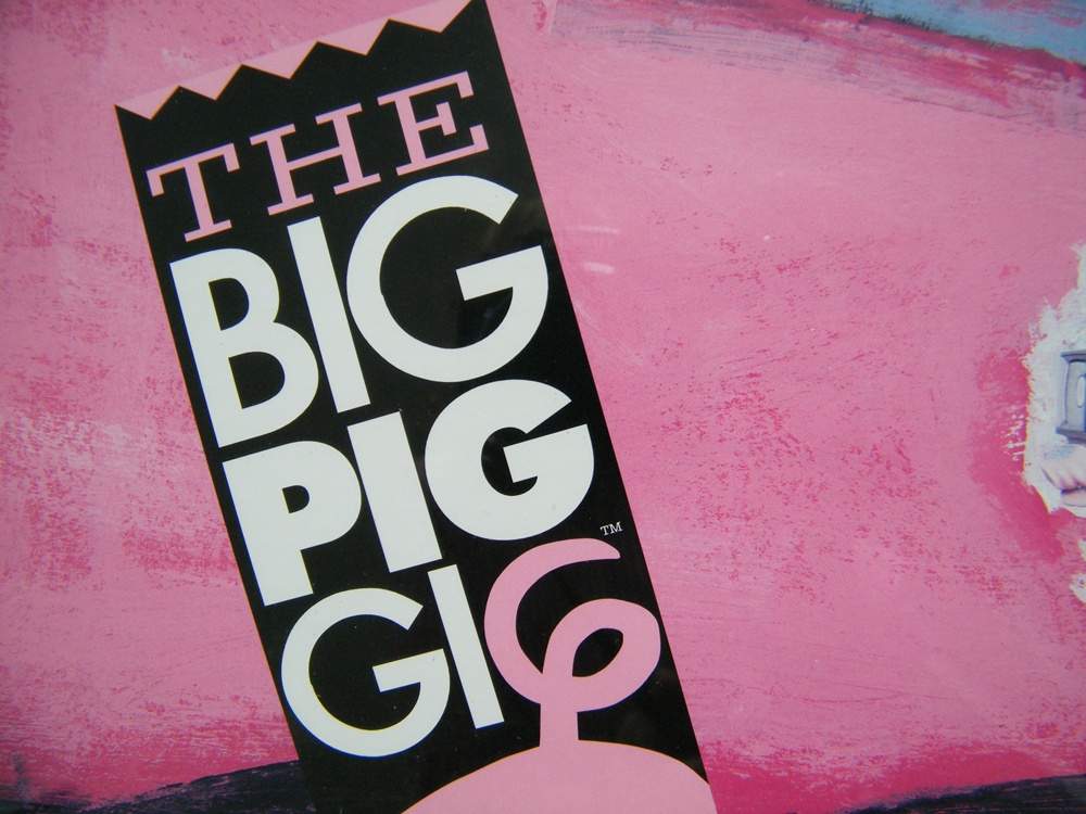 Framed Cincinnati 'Big Pig Gig' Poster