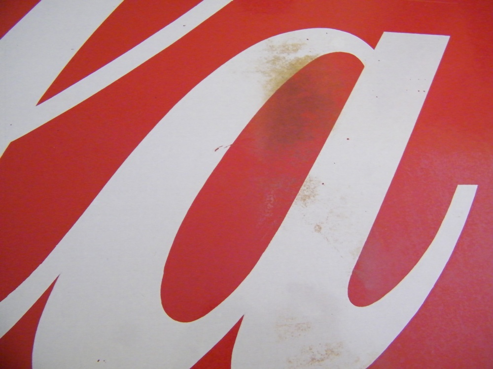 Vintage Coca-Cola Advertising Sign