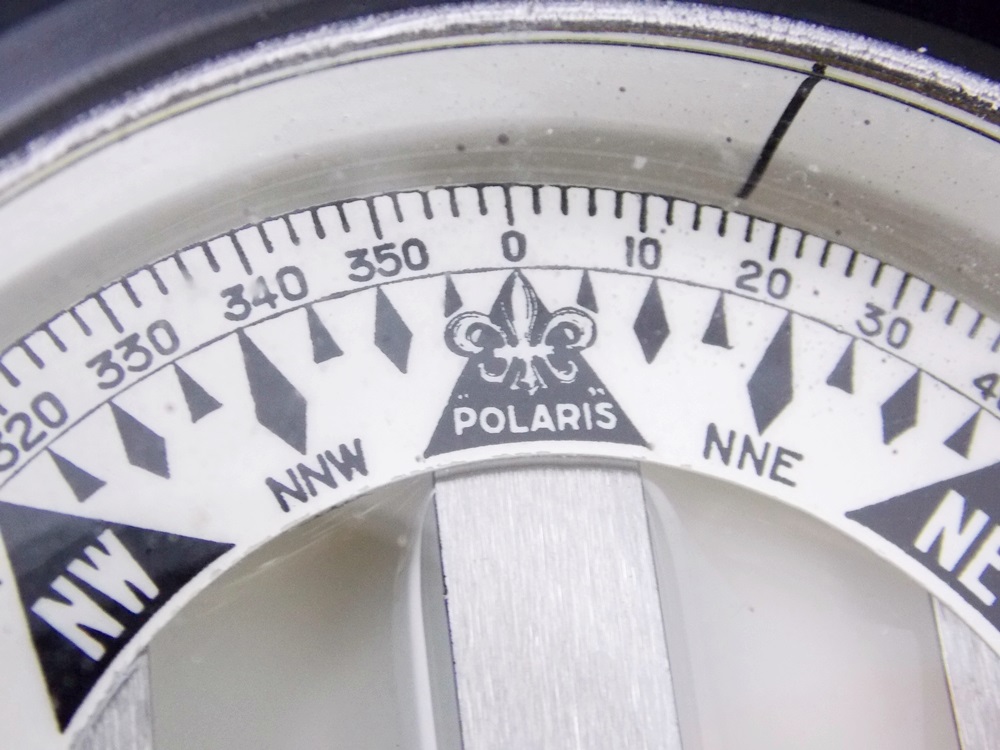 Vintage Polaris MC Co. Ships Compass