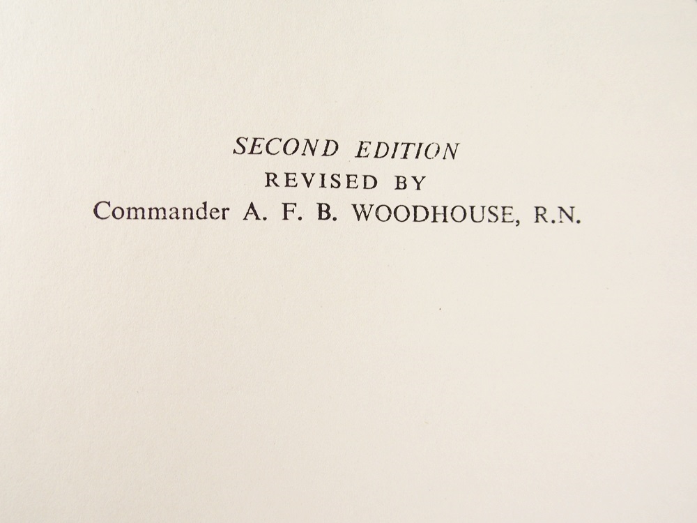 "Ocean Passages For The World", Second Edition Compiled by Rear Admiral Boyle T. Somerville