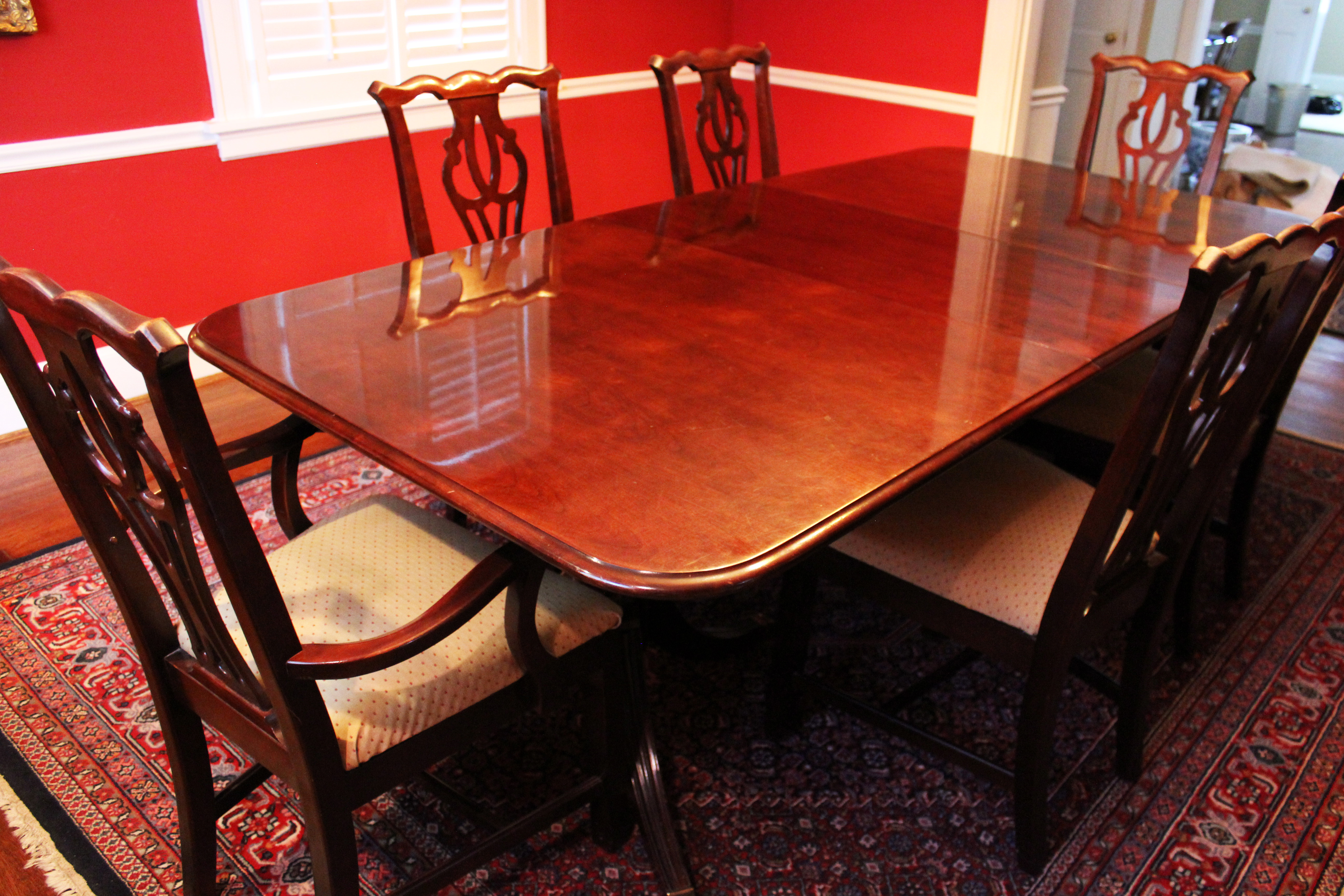 Thomasville Cherry Formal Dining Room Set Cherry Tables & Chairs