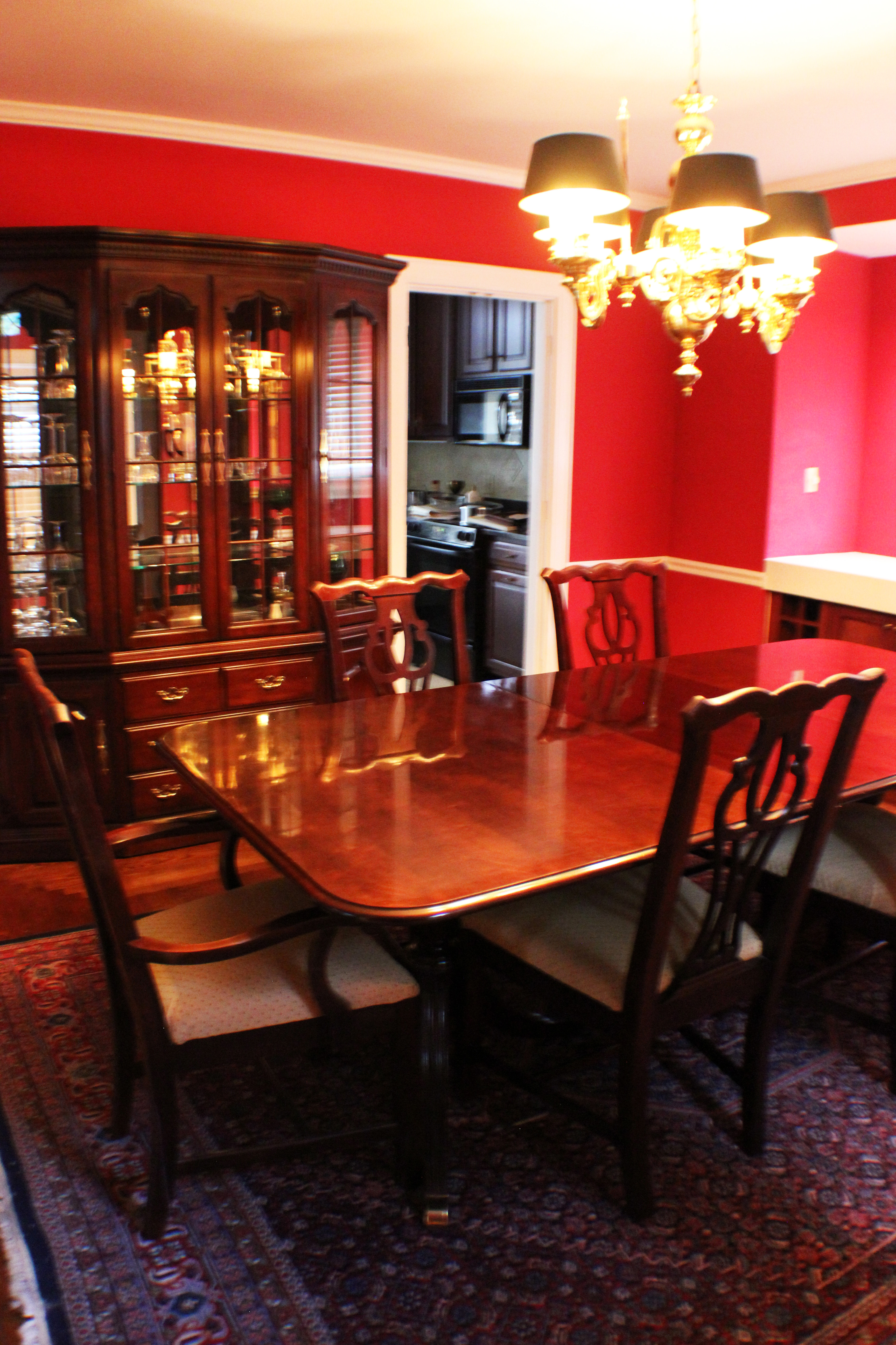 Thomasville Cherry Formal Dining Room Set Cherry Tables & Chairs