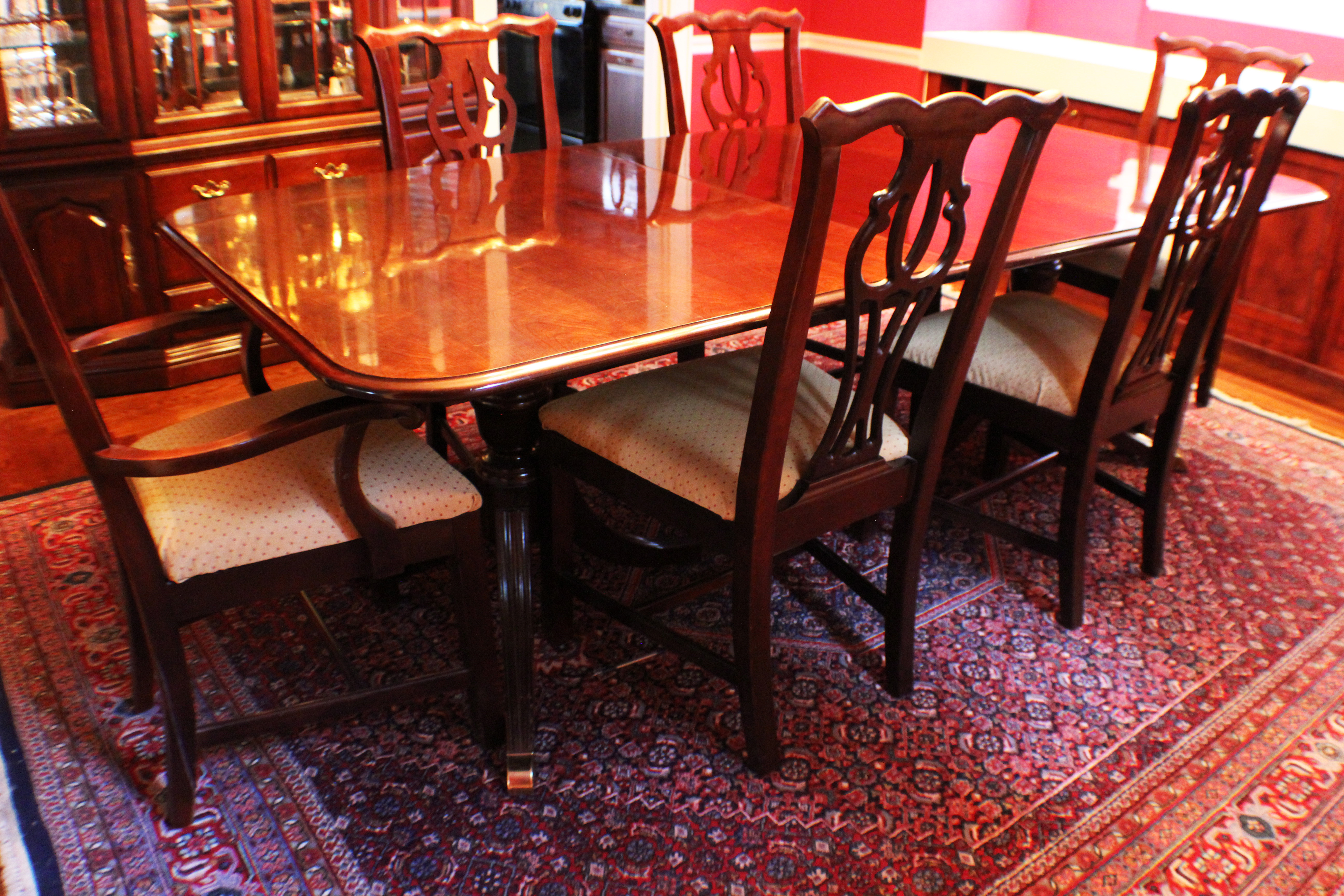 Thomasville Cherry Formal Dining Room Set Cherry Tables & Chairs