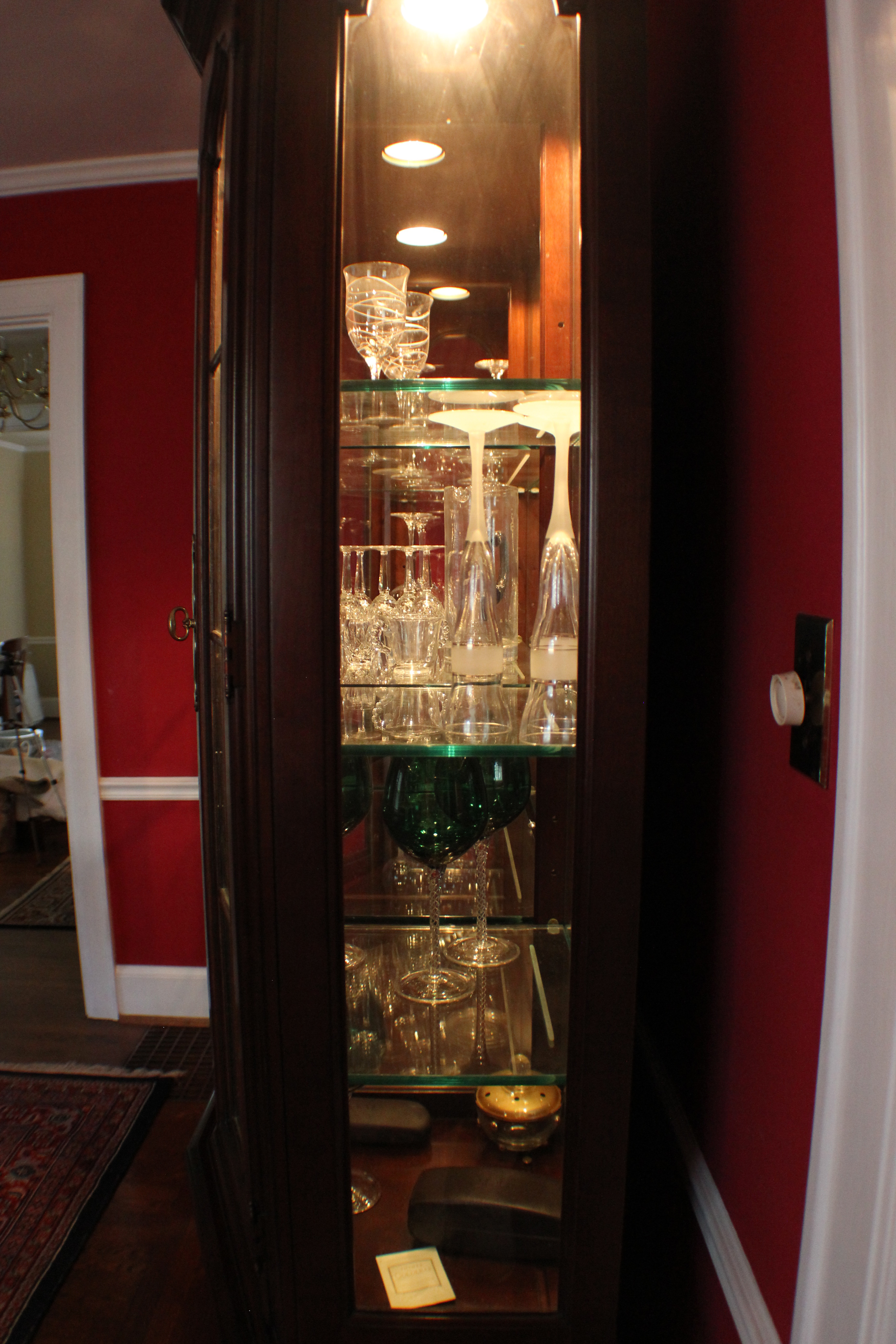 Thomasville Cherry Hutch China Cabinet