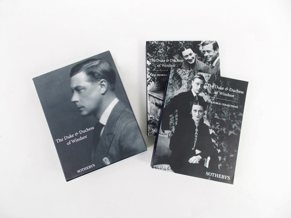Sotheby's 1997 Duke and Dutchess of Windsor Auction Catalog 