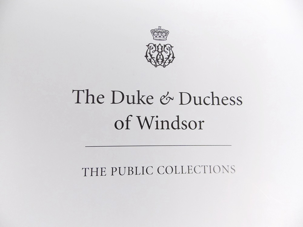 Sotheby's 1997 Duke and Dutchess of Windsor Auction Catalog 