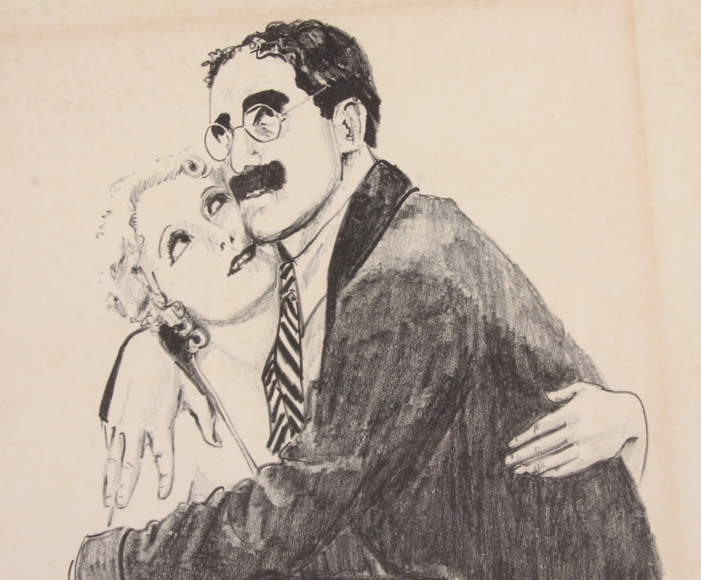 Groucho Marx Original Lithograph 