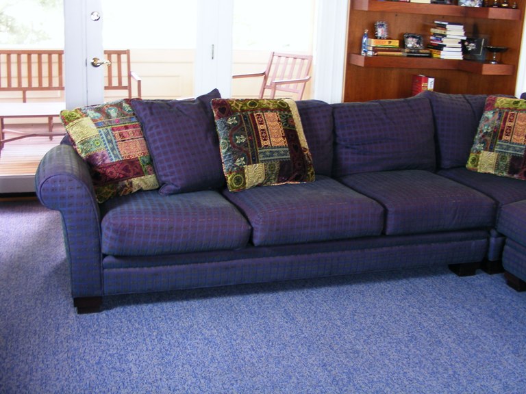 Swaim Furniture Three Piece Sectional Sofa