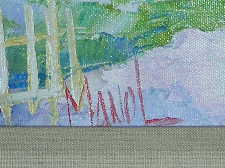 Original Oil Painting by Manol