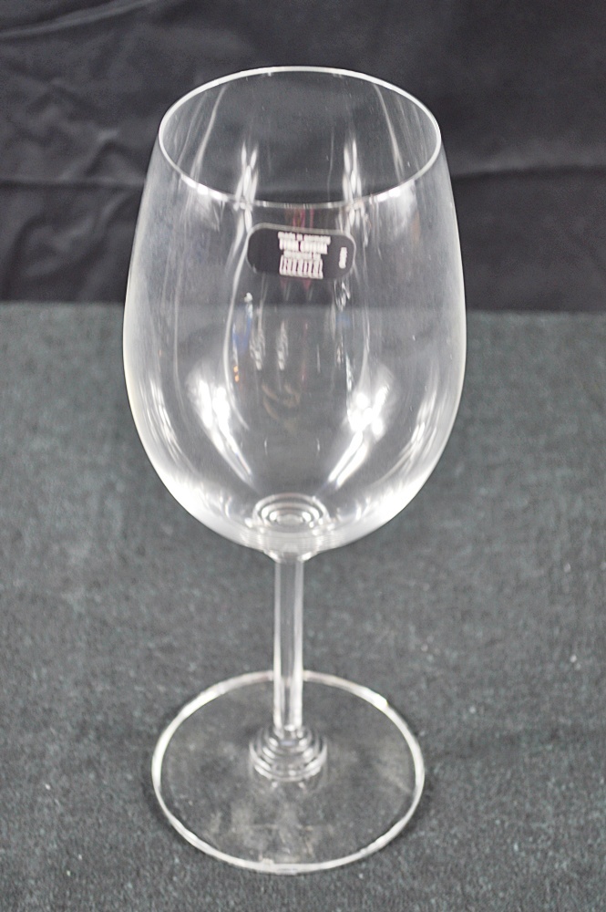 15 Crystal Wine Glasses and a Wine Bucket