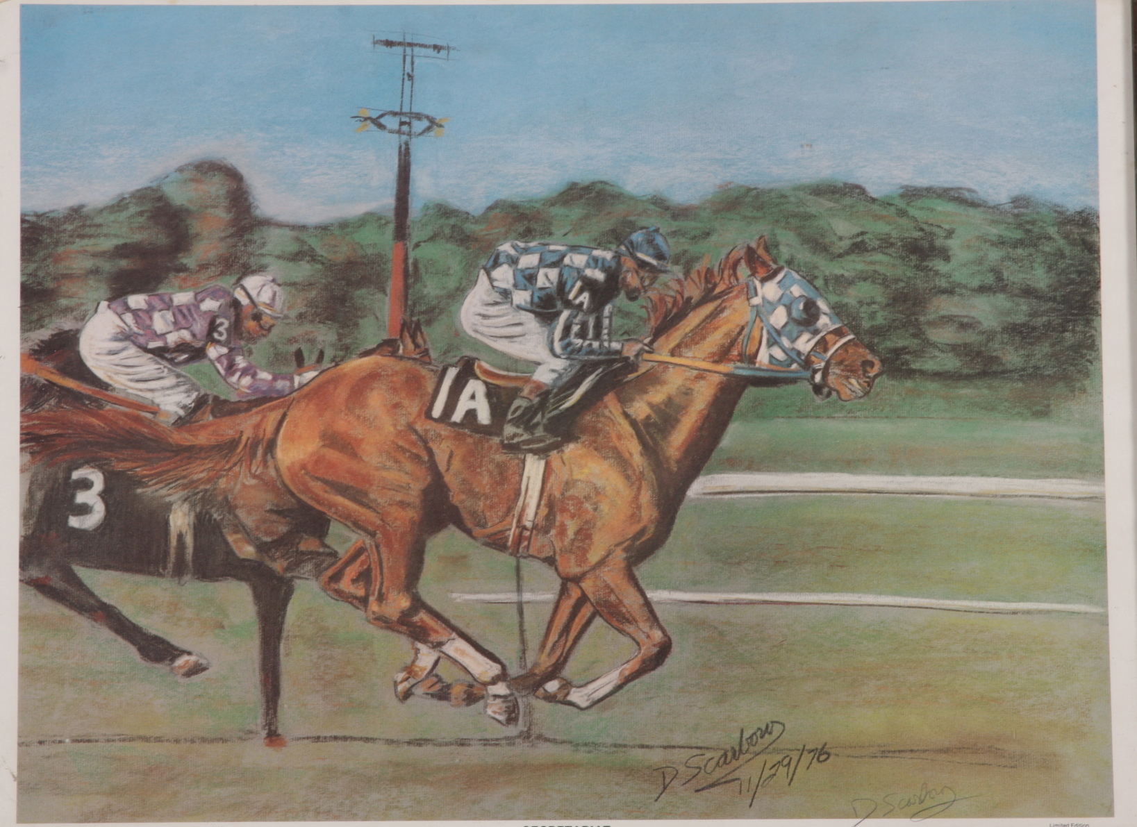 Dave Scarboro Limited Edition Photo Offset Lithography Print