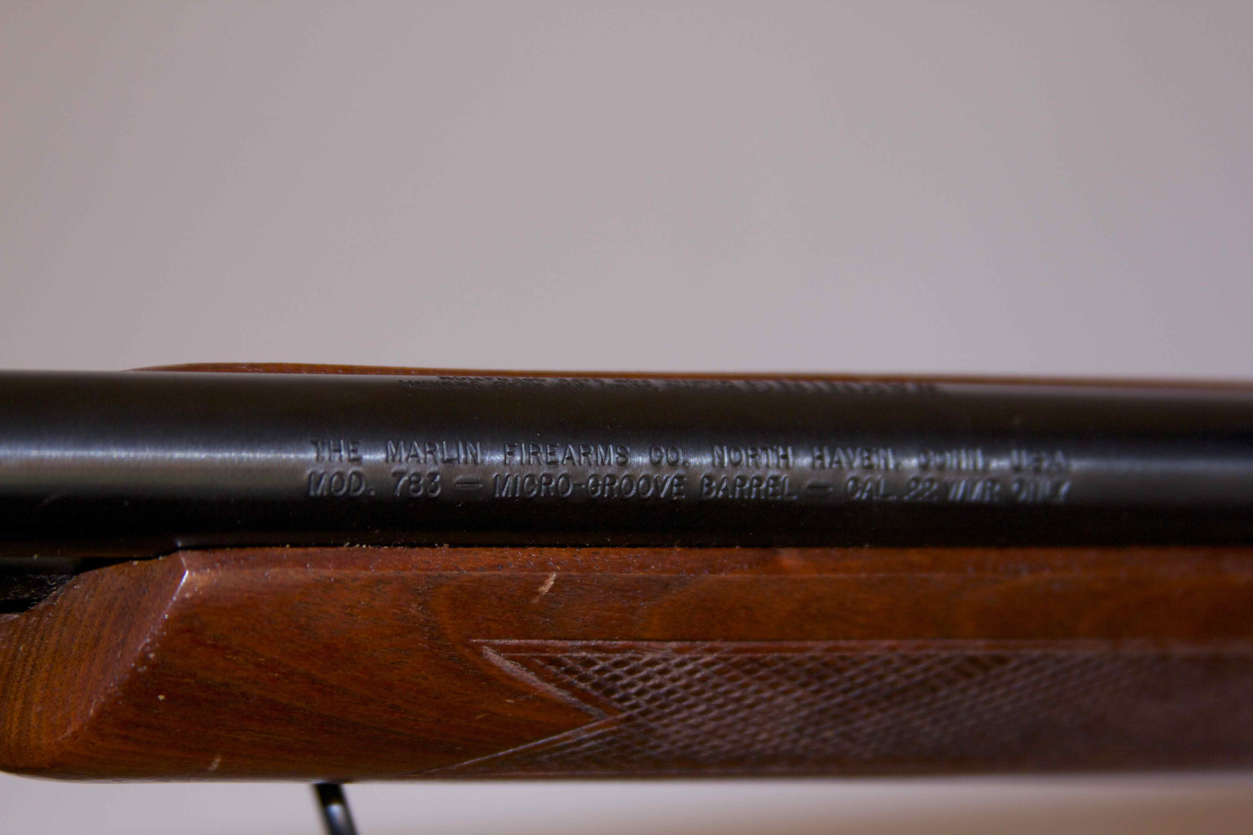 MARLIN MODEL 783 .22 CALIBER