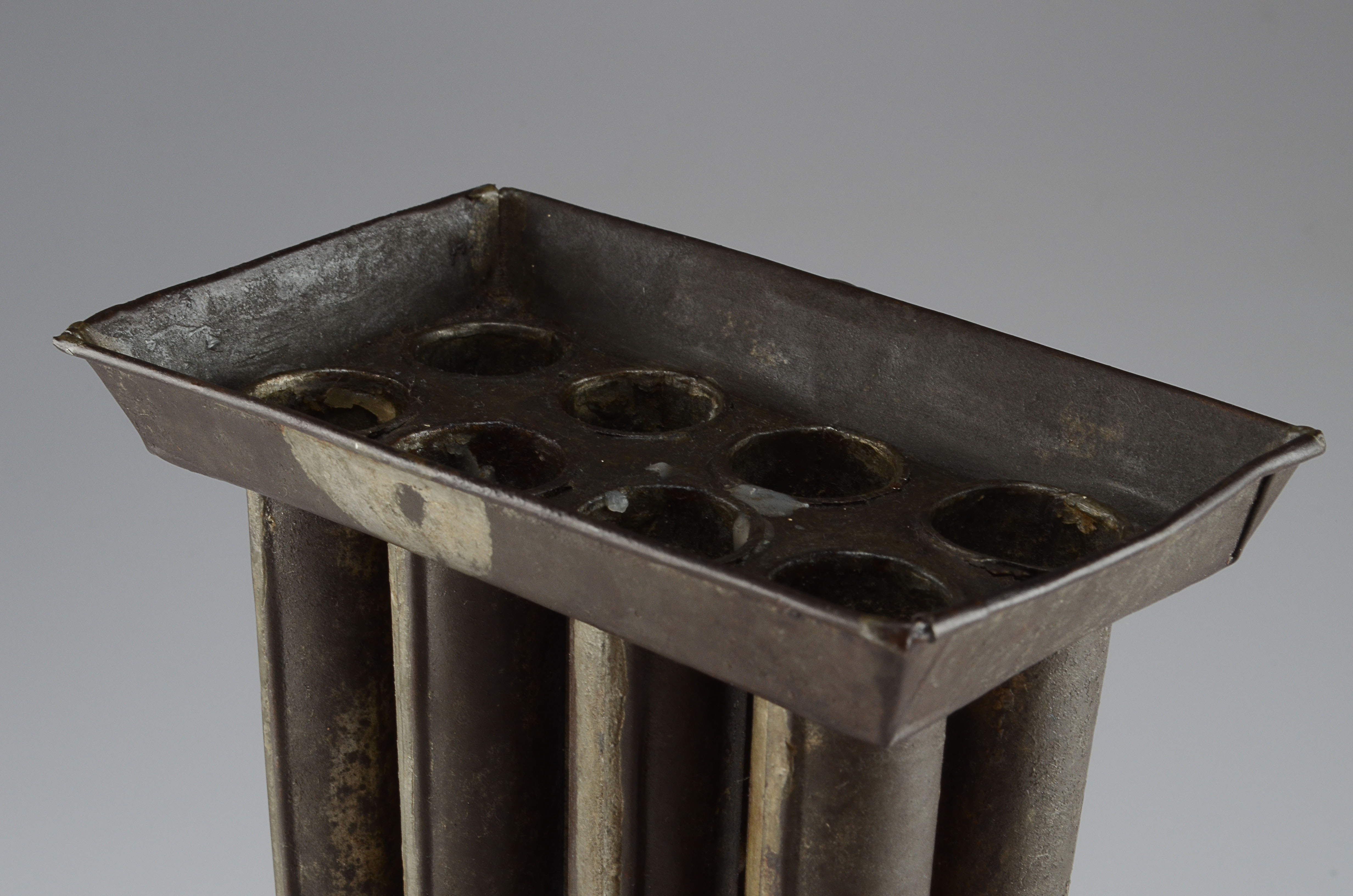 Antique Tin Candle Mold