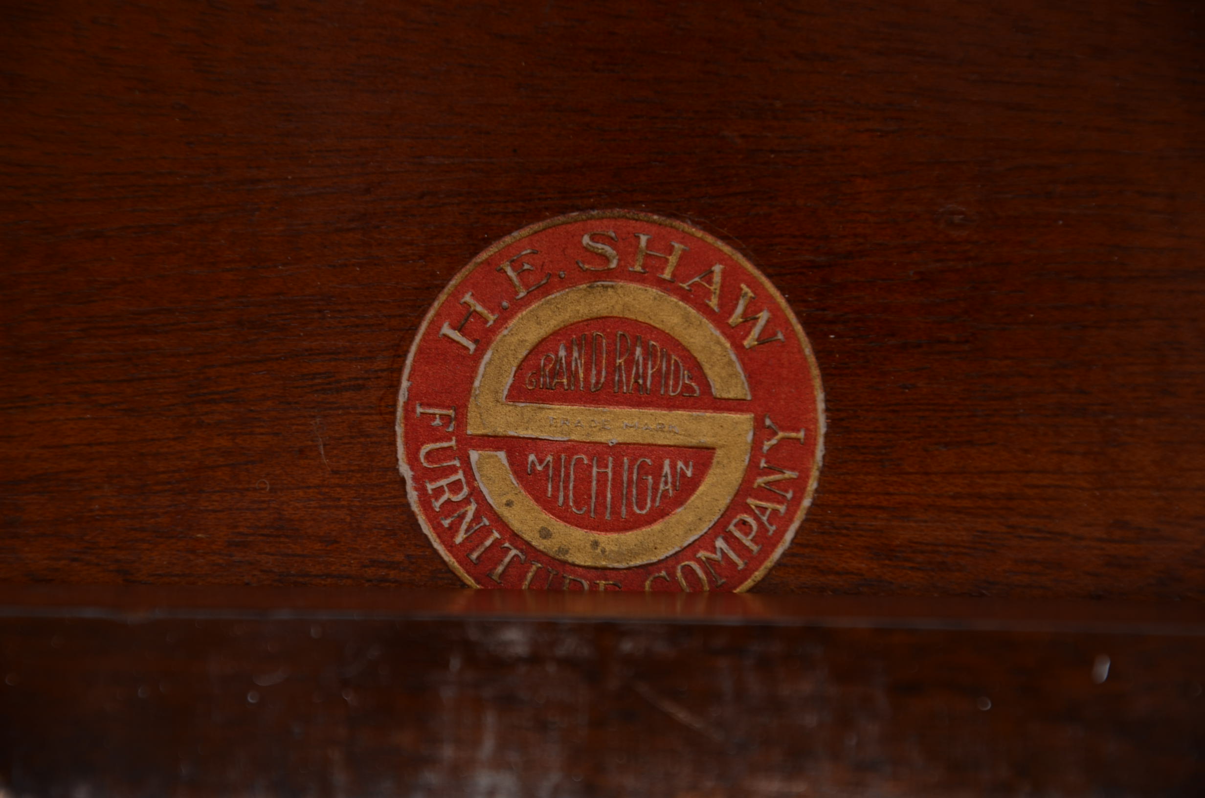 H.E. Shaw Furniture Co. Spinet Desk