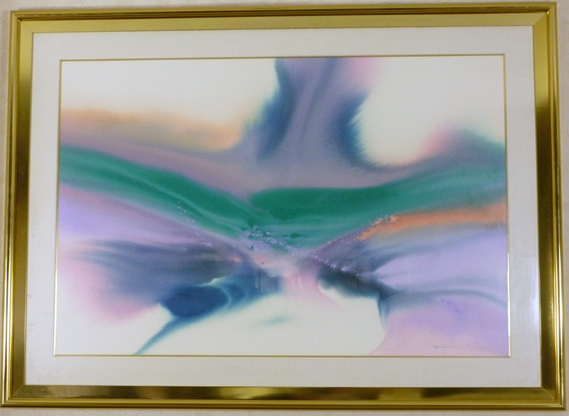 Mac Jamison Abstract Watercolor