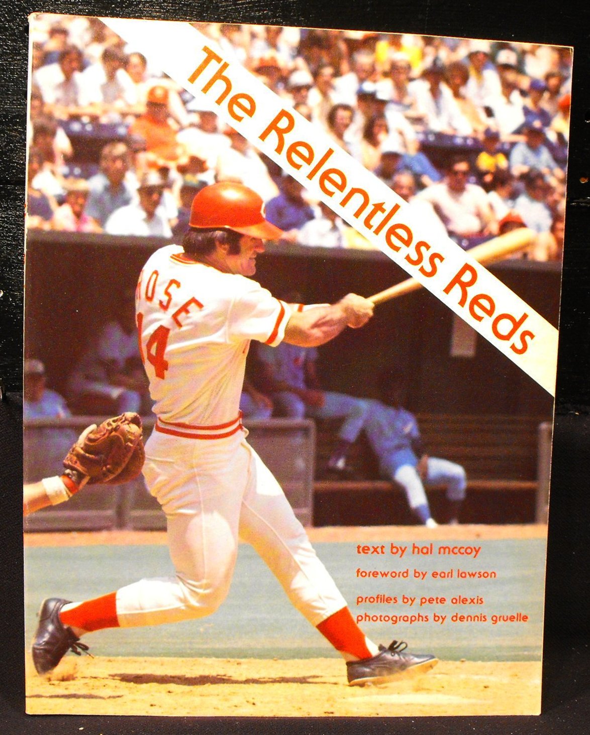 1973 Cincinnati Reds Yearbook & The Relentless Reds Book