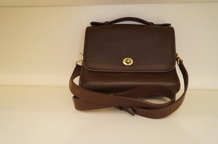 Coach Mahogany Court Bag