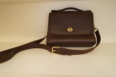 Coach Mahogany Court Bag