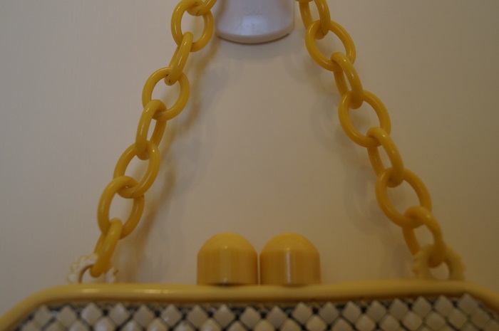 Ivory Beaded Cocktail Purse