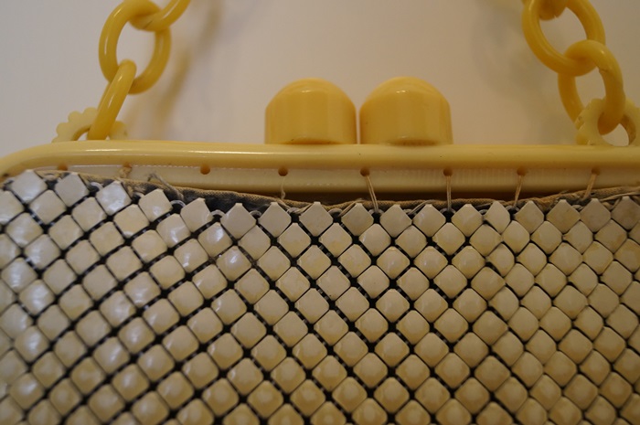 Ivory Beaded Cocktail Purse