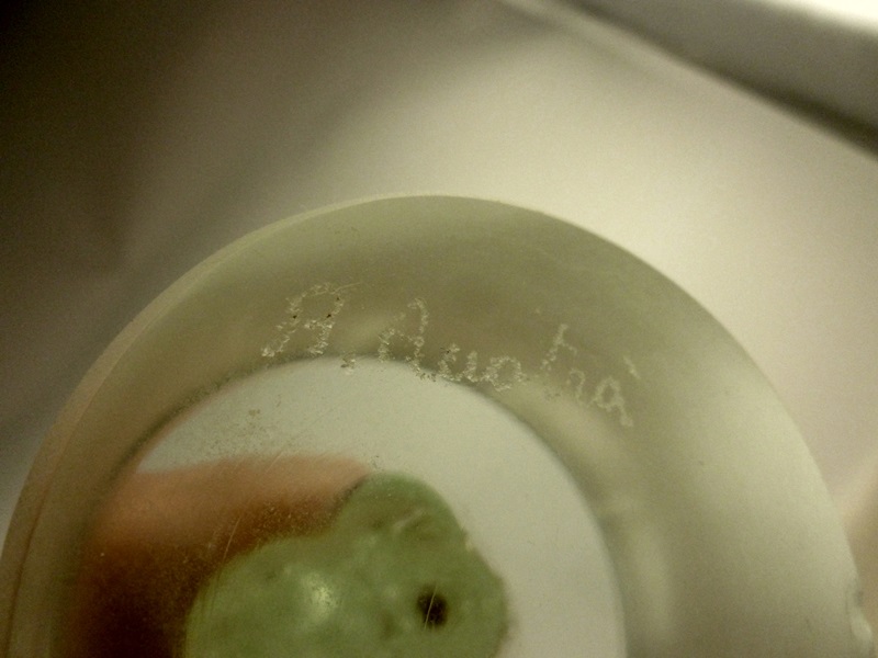 Crystal Sculpture of Embracing Man and Woman