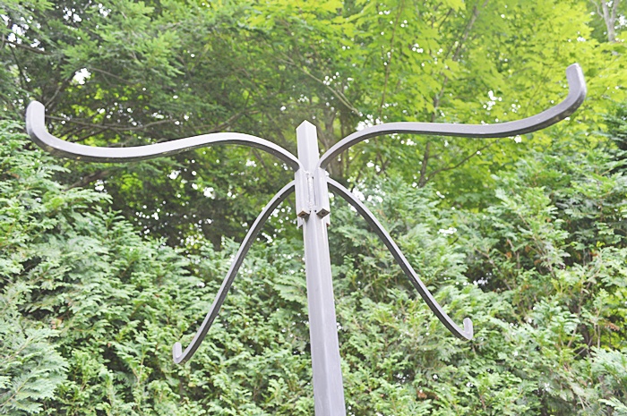 Tall Wrought Iron Drying Rack