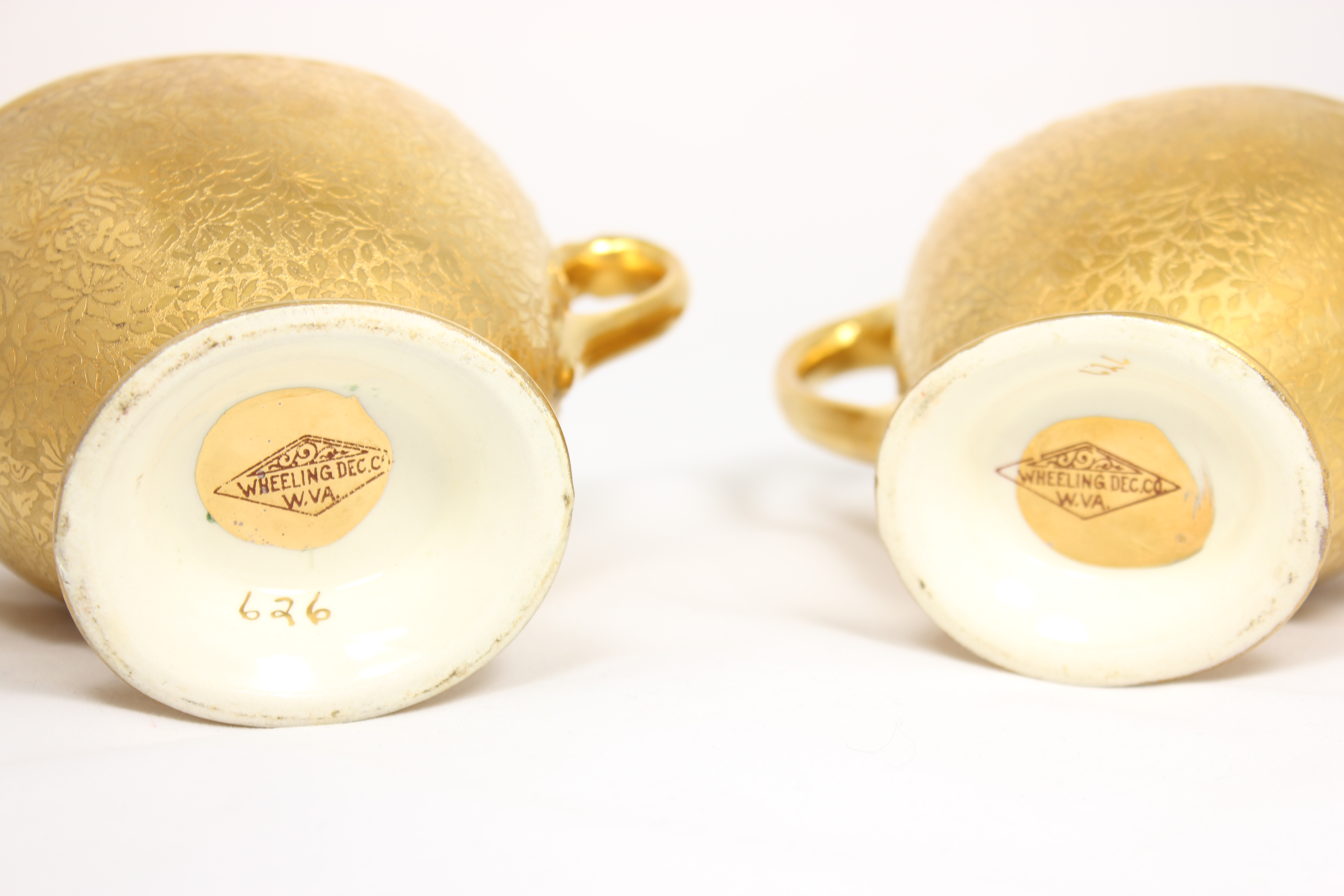 Beautiful Set of Gold Serving Pieces