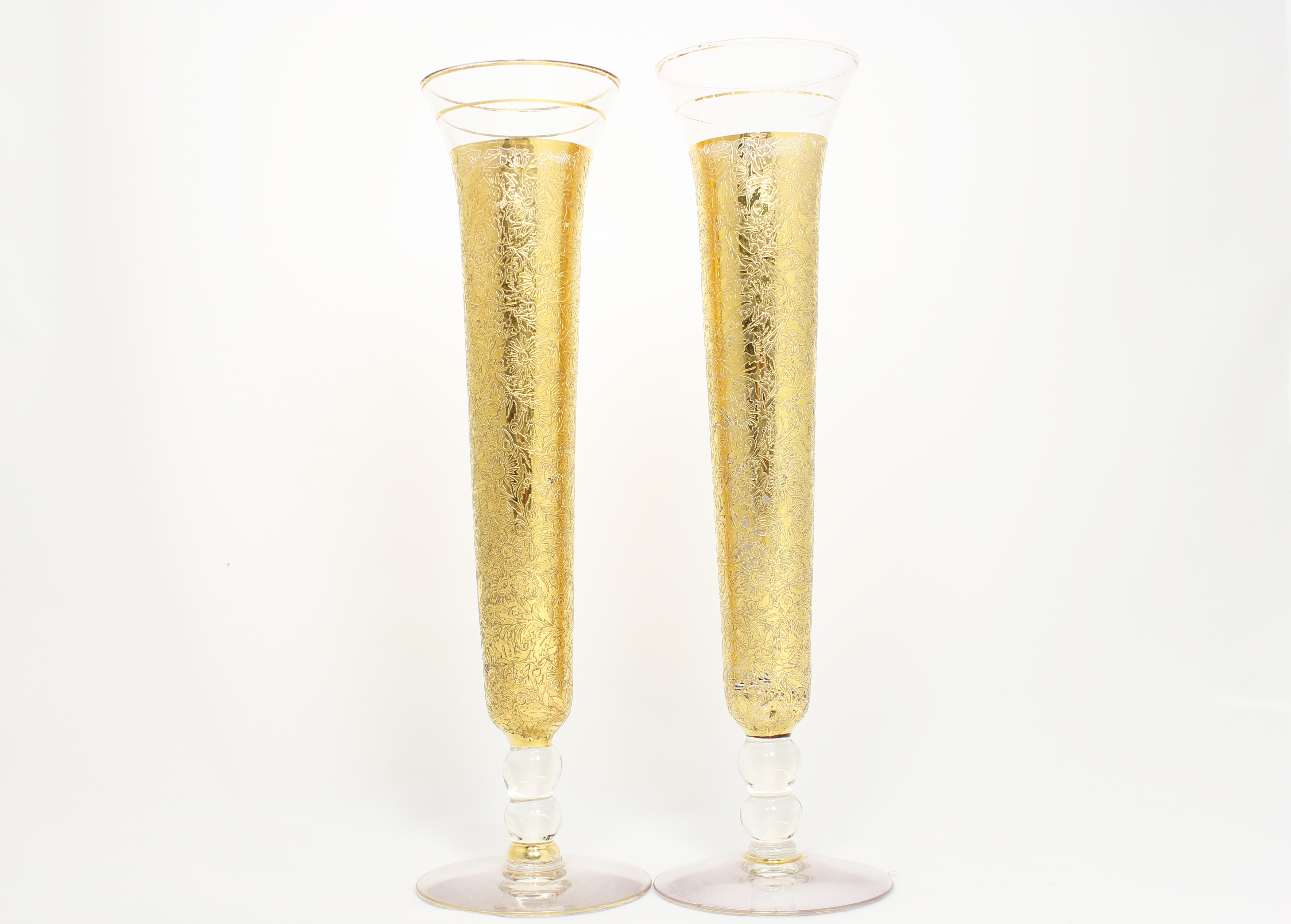 Beautiful Set of Gold Serving Pieces