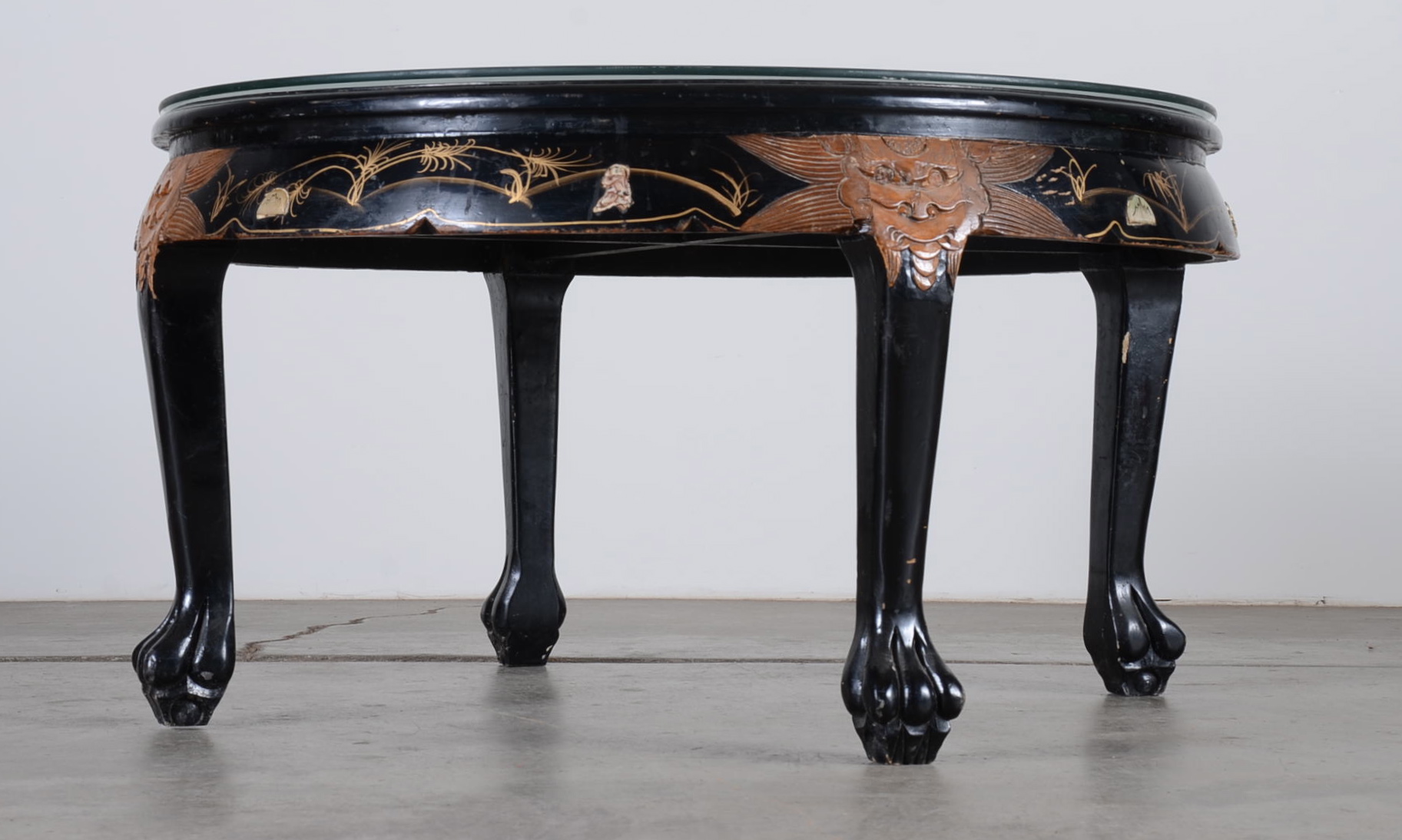Round Chinoiserie Coffee Table