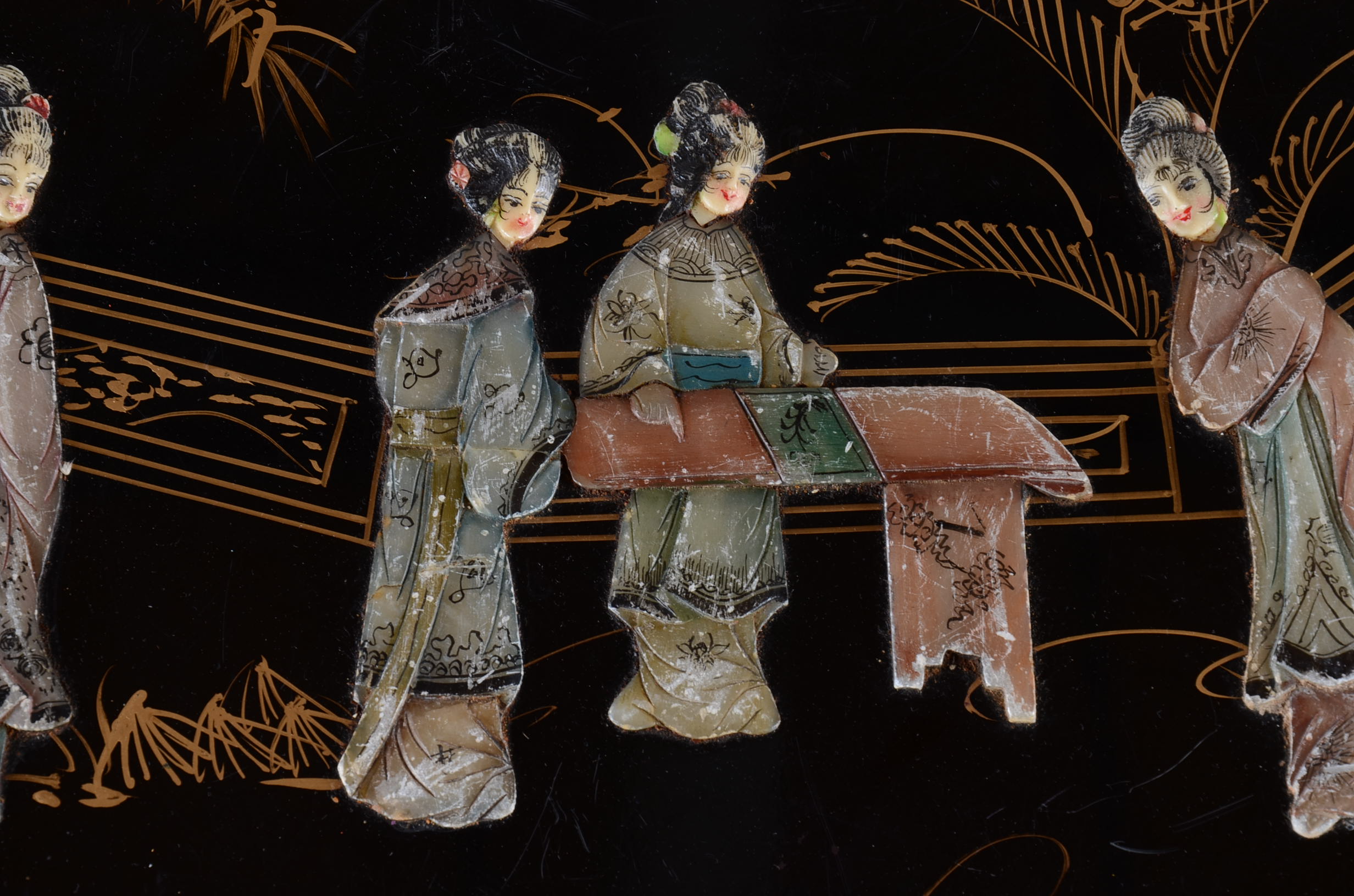 Round Chinoiserie Coffee Table