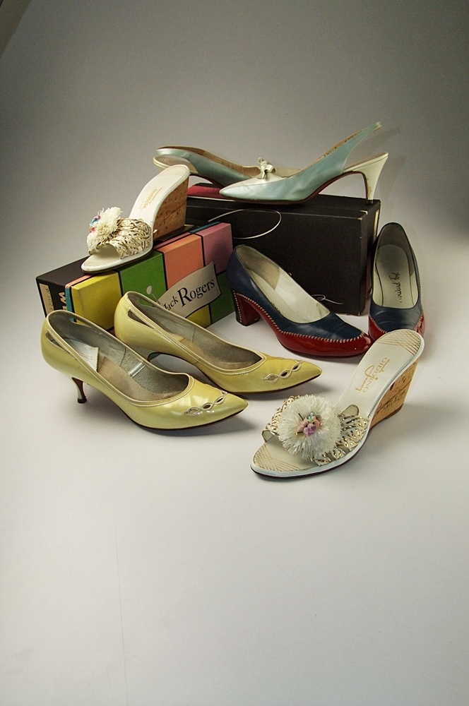 Four pair of Ladies vintage shoes