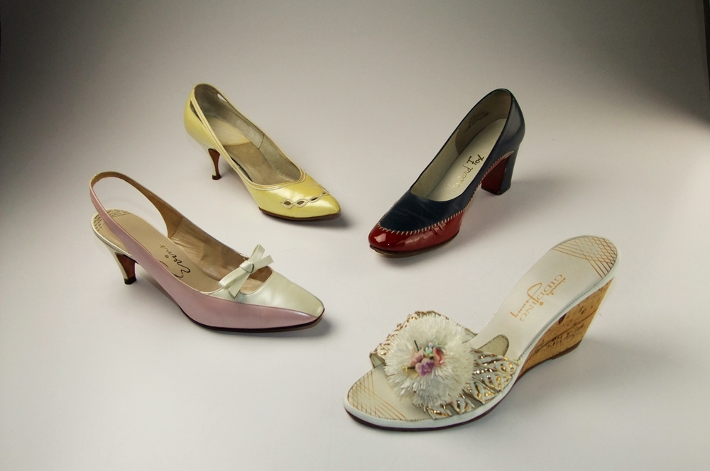 Four pair of Ladies vintage shoes