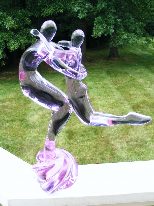 Murano Glass Sculpture Man and Woman