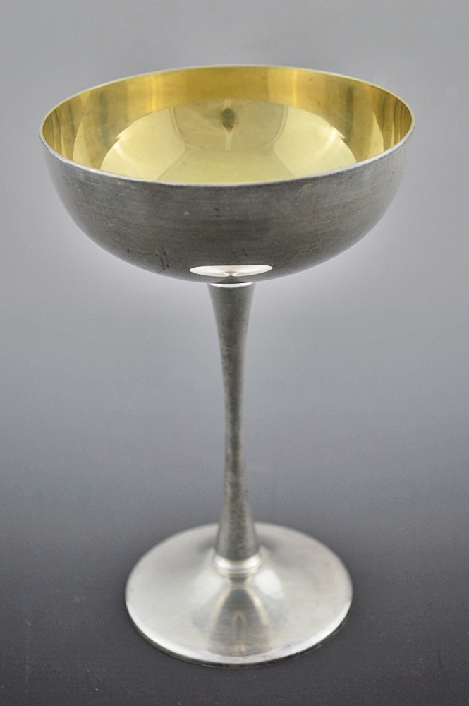 2 Silver Plated Goblets & A Silver Plated Laddle