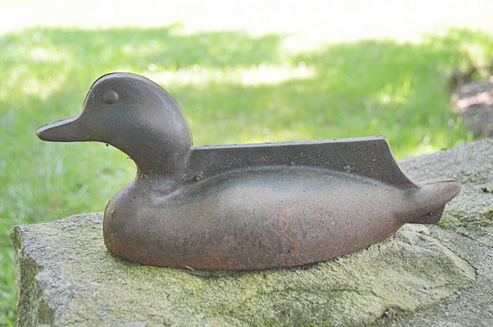Antique Cast Iron Duck Boot Scraper