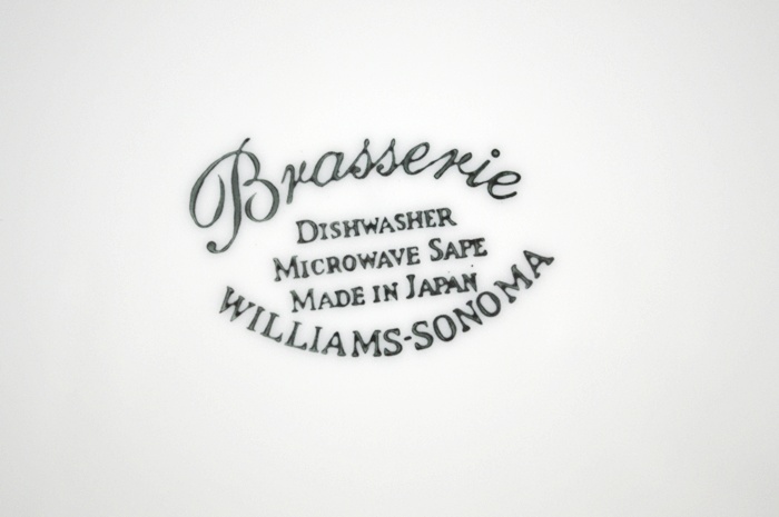 Hand Painted Serving Bowl from Portugal & 2 Chargers from Brasserie for WS