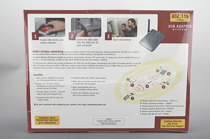 Belkin Wireless USB Network Adaper