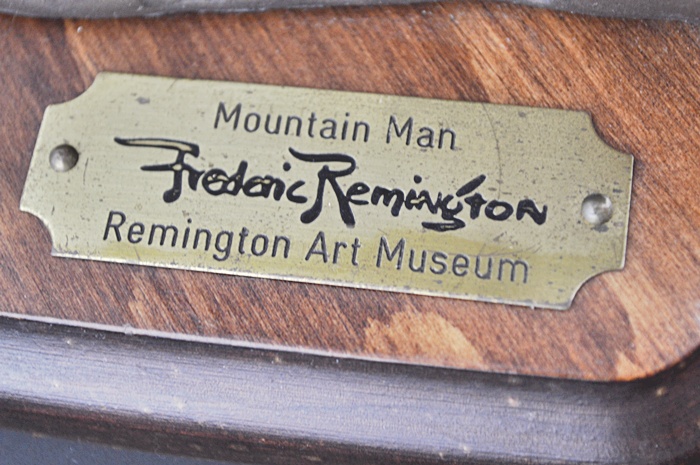 Bronze Mountain Man Frederic Remington Remington Art Museum