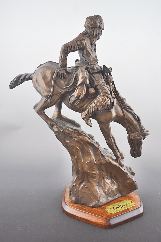 Bronze Mountain Man Frederic Remington Remington Art Museum