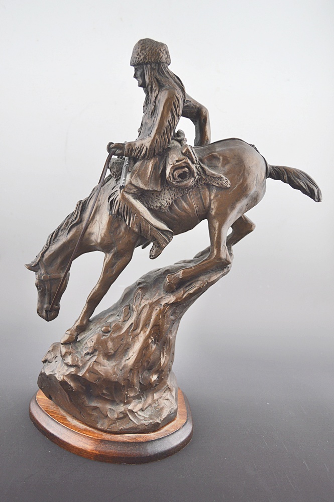 Bronze Mountain Man Frederic Remington Remington Art Museum