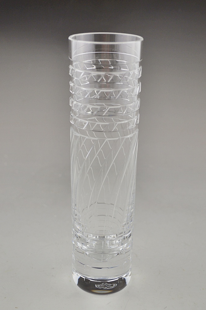 Baccarat Crystal Vase - Signed & Stamped