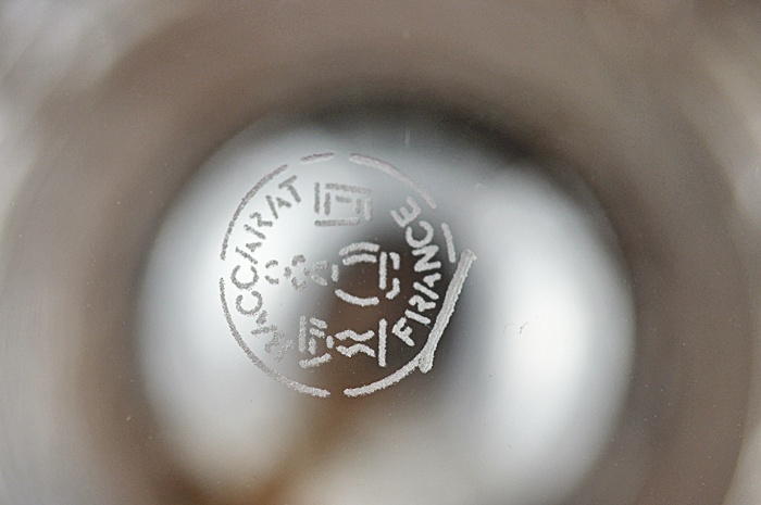 Baccarat Crystal Vase - Signed & Stamped