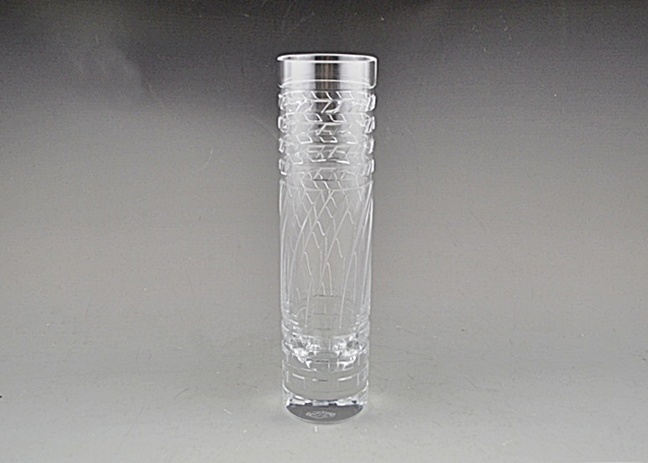 Baccarat Crystal Vase - Signed & Stamped
