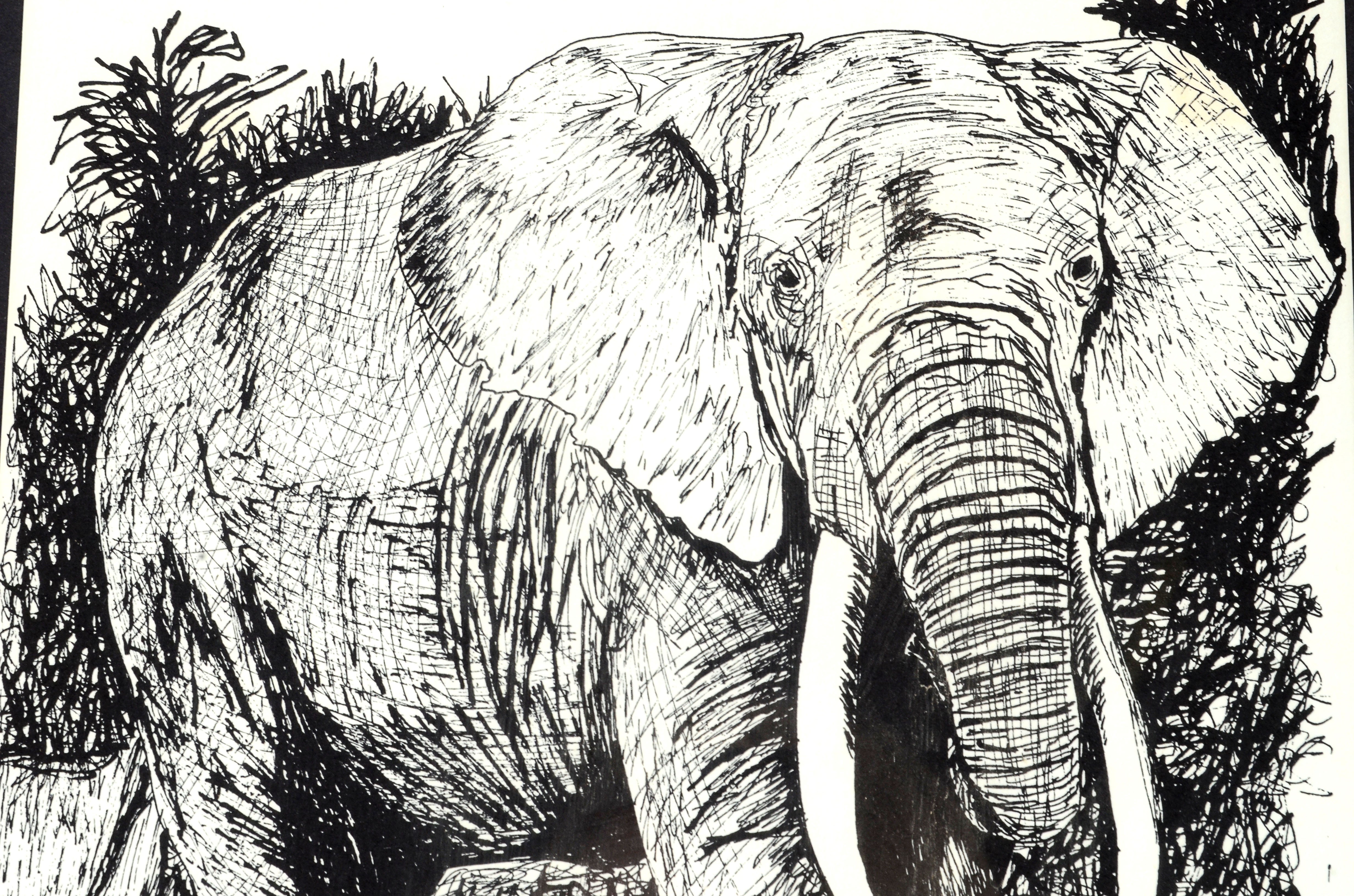 Serigraph, Jack Rosenfeld. Signed